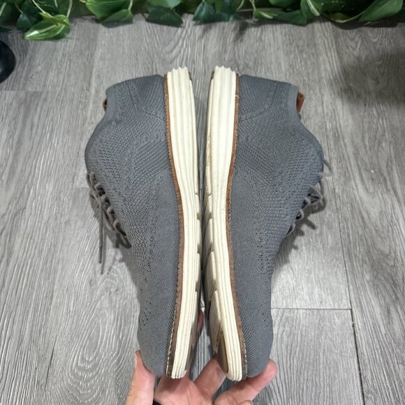 Cole Haan Mens Original Grand Stitchlite Gray Knit Oxford Shoes C27961 Size 13 main image 8